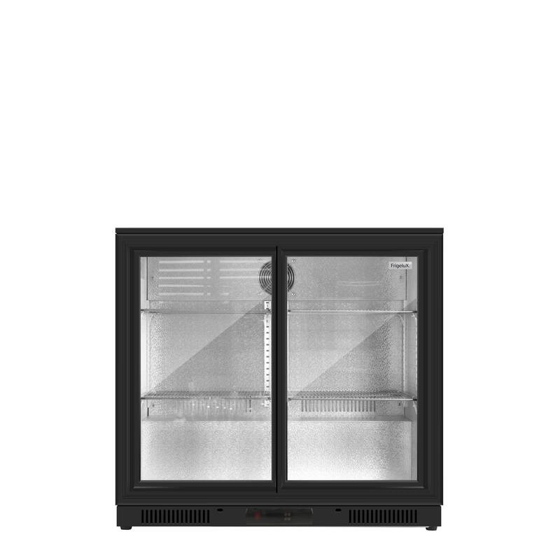 Barra trasera AB208 - FrigeluX | 208L, doble puerta de cristal