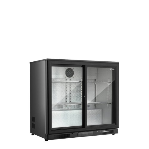 Barra trasera AB208 - FrigeluX | 208L, doble puerta de cristal