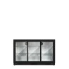 Barra trasera AB318 - 318L | 3 puertas de cristal | FrigeluX