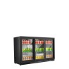Back bar AB318 - 318L | 3 glass doors | FrigeluX