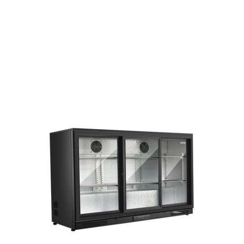 Barra trasera AB318 - 318L | 3 puertas de cristal | FrigeluX