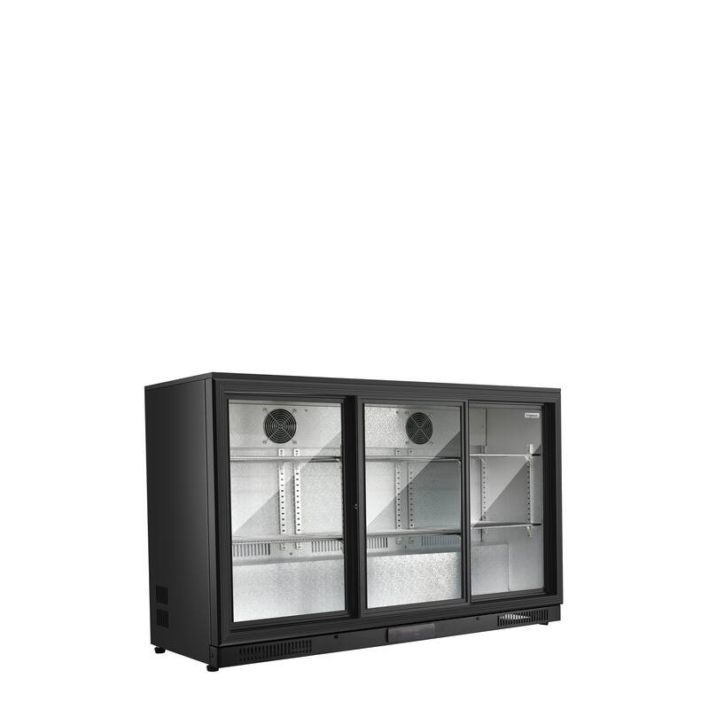 Barra trasera AB318 - 318L | 3 puertas de cristal | FrigeluX