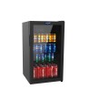 D95 - Armario refrigerado 87L | Puerta cristal y LED - FrigeluX