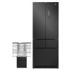 French Door Fridge-Freezer Black FRD190XBI 413L - FrigeluX