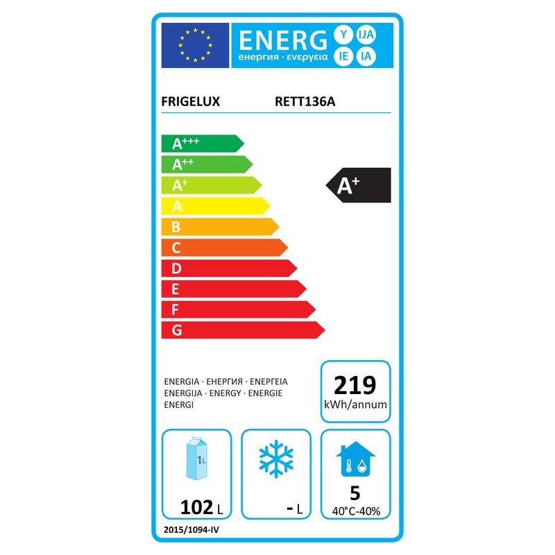 Frigorífico Exterior RETT136A 136L - FrigeluX